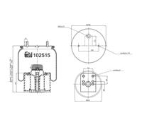 FEBI BILSTEIN 102515 Boot, air suspension