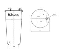 FEBI BILSTEIN 102517 Boot, air suspension