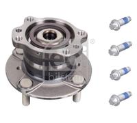febi bilstein 102784 Wheel Bearing Kit with wheel hub, ABS sensor ring and additional parts, pack of one