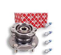 febi bilstein 102784 Wheel Bearing Kit with wheel hub, ABS sensor ring and additional parts, pack of one