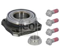 febi bilstein 102831 Wheel Bearing Kit with ABS sensor ring and additional parts, pack of one