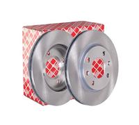 febi bilstein 10316 Brake Disc Set (2 Brake Disc) front, internally ventilated, No. of Holes 4