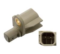 ABS wheel speed sensor Rear Axle Left 103202 FEBI BILSTEIN for VOLVO V60 I