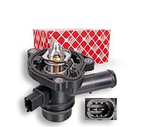 febi bilstein 103377 Thermostat with housing, seal and temperature switch, pack of one
