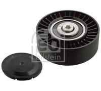 febi bilstein 104074 Idler Pulley for auxiliary belt, with bolt , 1 piece