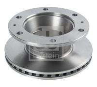 Febi Bilstein Brake Disc 104289 – Rear, Single-vented, Coated, 330 mm, Fits IVECO