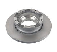 Ferdinand Bilstein Brake Discs - 2x Solid Rear Pair for Ford Transit Custom V362 2.2D (2012 on)