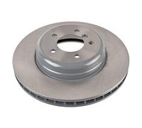 FEBI BILSTEIN Brake Disc 105719 - Front Coated, Internally Vented, 348 mm - Fits BMW 5 & 6 Series