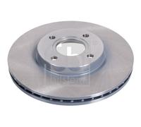 FEBI BILSTEIN 105848 2x Front Brake Discs Braking System Replacement Fits Ford