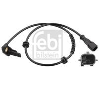 ABS Sensor fits RENAULT MODUS JP, JP0 1.6 Rear Left 2004 on Wheel Speed Febi New