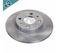 FEBI BILSTEIN 10619 Brake Disc Rear Fits Alfa Romeo 145 146 155 Fiat Ford Lancia