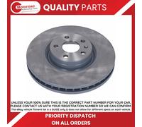 Febi Bilstein Brake Disc 106352 - Front - OE Matching - Fits Volvo S60 S90 V60 V90 XC40 XC60
