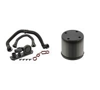 Febi Bilstein 107189 Bleed Valve for Crankcase with Mounting Material 1 Piece & 37162 Cam Follower for high-Pressure Pump, Pack of one
