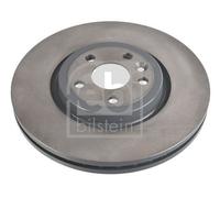 Febi Bilstein Brake Disc 107220 – Vented Front for Jaguar F-Pace & Range Rover Velar