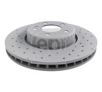 FEBI BILSTEIN 107223 Front Brake Disc Braking System Fits Mercedes-Benz C-Class