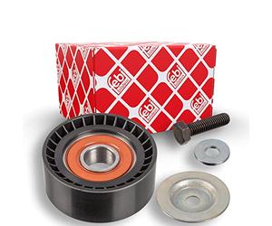 Febi Bilstein 107275 Pulley for V-Ribbed Belt with Screw