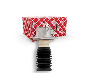 febi bilstein 10731 Strut Top Mounting Kit with buffer and protective cap, pack of one