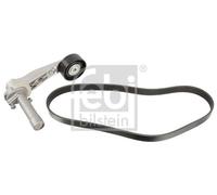 Febi Bilstein 107427 Auxiliary Belt Kit with belt tensioner 1 No. of Ribs, , 1 piece