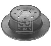 FEBI BILSTEIN 10749 2x Rear Brake Discs Braking Replacement For Opel Vauxhall