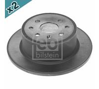 FEBI BILSTEIN 10749 Brake Disc Rear Fits Opel Calibra Vectra Vauxhall Calibra