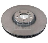 Brake Disc Single Vented Front Left 385mm 107502 Febi 34116782067 Quality New