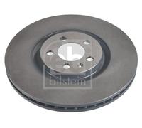 FEBI BILSTEIN 107713 2x Front Brake Discs Braking For Audi A1 Seat Ibiza VW Polo