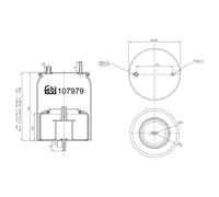 FEBI BILSTEIN 107979 Boot, air suspension
