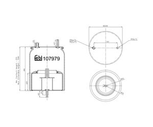 FEBI BILSTEIN 107979 Boot, air suspension
