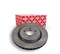 2x Brake disc Rear Axle internally vented 108195 FEBI BILSTEIN for VOLVO S60 I