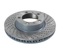 Febi Bilstein Brake Disc 108214 Front Right Single Vented 314.7mm OE 98135140201 New