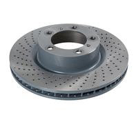 Brake Disc Single Vented Front Left 330mm 108215 Febi 99735140100 99735140101