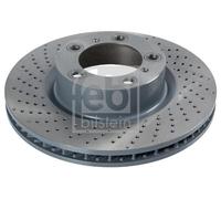Brake Disc Single Vented Front Left 330mm 108215 Febi 99735140100 99735140101
