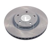 FEBI BILSTEIN 108381 2x Front Brake Discs Braking System Fits Nissan Renault