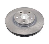 FEBI BILSTEIN 108384 2x Front Brake Discs For Toyota Auris Camry Prius Plus RAV4