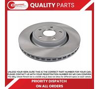 Febi Bilstein Brake Disc 108385 Front Single-Vented 350mm OE Quality