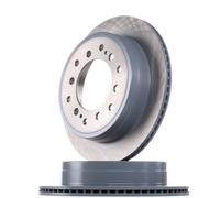 febi bilstein 108393 Brake Disc Set , 2 Brake Discs