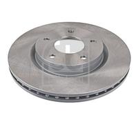 FEBI BILSTEIN 108396 2x Front Brake Discs Braking System Fits Nissan Juke Pulsar