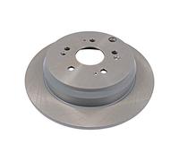 2x Brake disc Rear Axle solid 108429 FEBI BILSTEIN for HONDA CR-V III CR-V Mk II