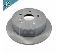 FEBI BILSTEIN 108450 Brake Disc Rear Coated 288mm Outer Diameter Fits Lexus RX