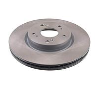 FEBI BILSTEIN Brake Disc 108477 Front Vented Fits Honda Civic Pair 293mm
