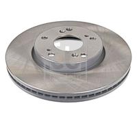 FEBI BILSTEIN 108571 2x Front Brake Discs Braking Replacement For Honda Civic