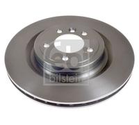 FEBI BILSTEIN 108581 2x Rear Brake Discs Braking Replacement Fits Land Rover