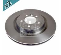 FEBI BILSTEIN 108581 Brake Disc Rear Fits Land Rover Discovery Range Rover