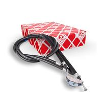 febi bilstein 108708 Handbrake Cable, Black | Compatible with: Vauxhall Astra H, Astra H GTC, ASTRA H TwinTop
