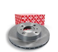 2x Brake Discs Pair Vented fits MITSUBISHI LANCER Mk5 2.0D Front 92 to 03 236mm