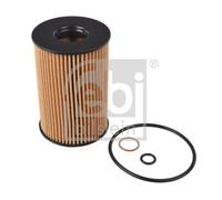 Febi Bilstein 108982 Oil Filter Insert With Seal Ring Replacement Fits BMW