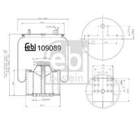 FEBI BILSTEIN 109089 Boot, air suspension
