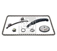 febi bilstein 109156 Timing Chain Kit for camshaft, with guide rails and chain tensioner , 1 piece