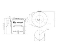 FEBI BILSTEIN 109297 Boot, air suspension