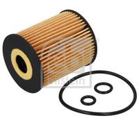 febi bilstein Oil Filter 109621 with seal rings, 1 unit